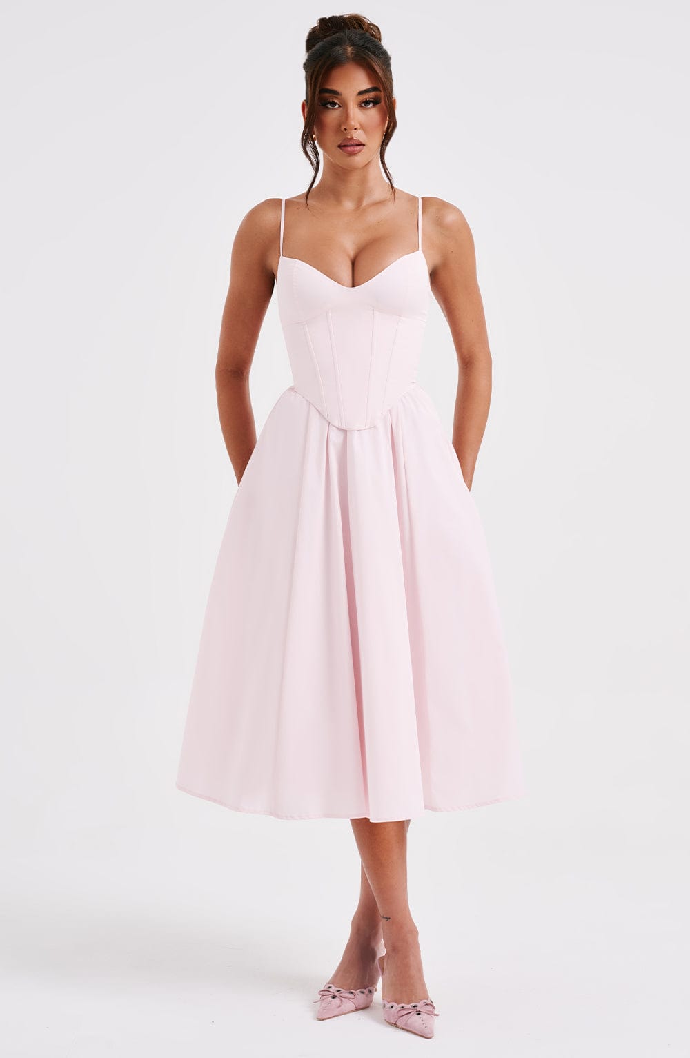 Grace™ | Abito Midi Corsetto