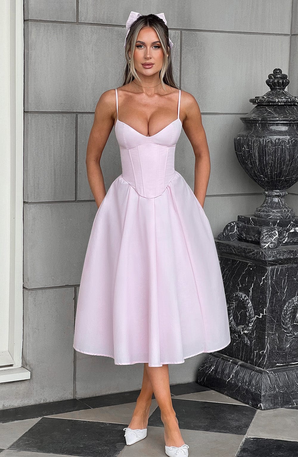 Grace™ | Abito Midi Corsetto