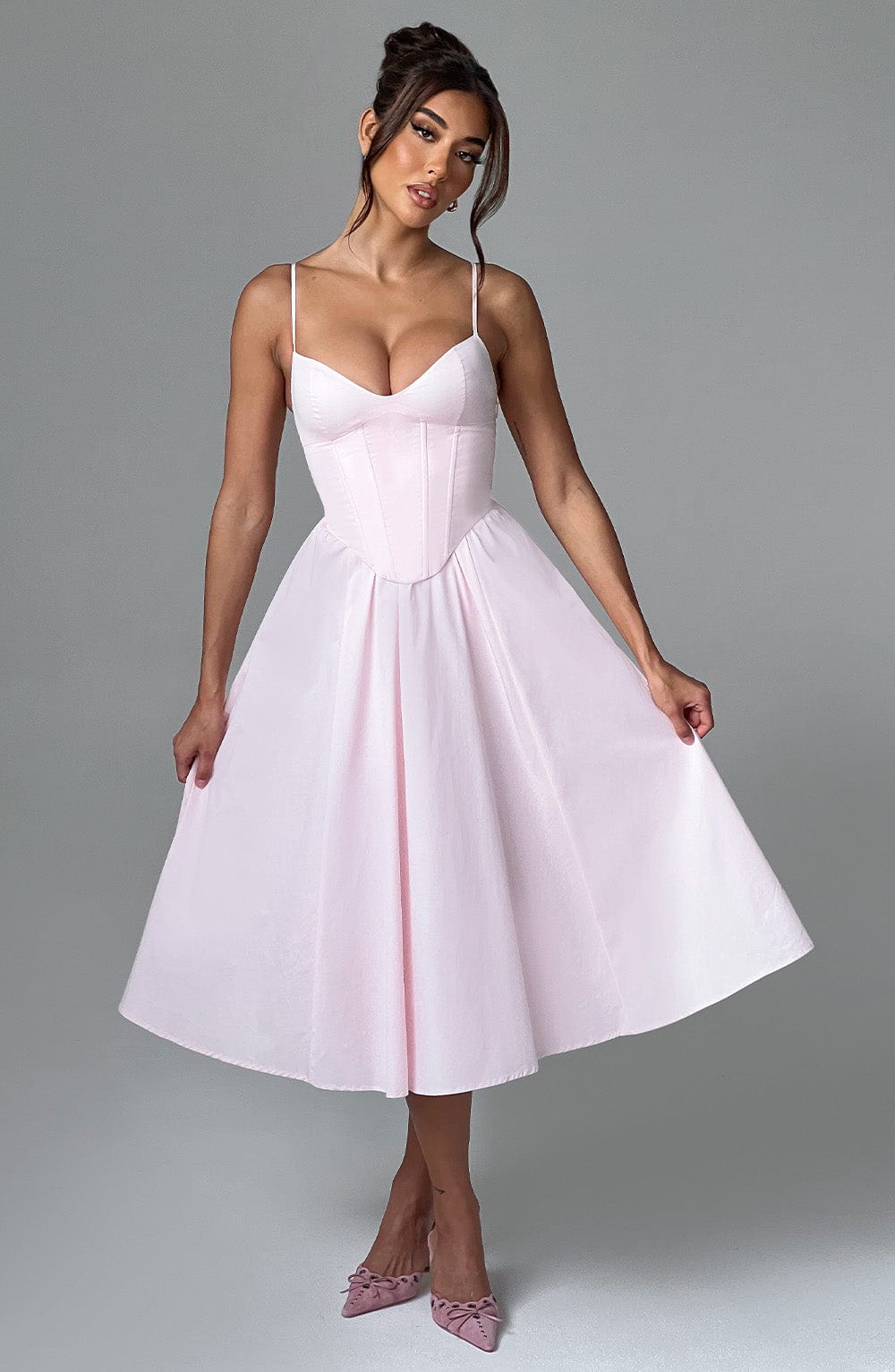 Grace™ | Abito Midi Corsetto