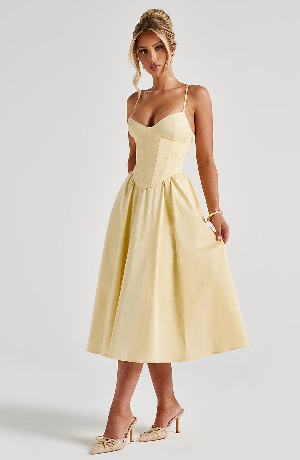 Grace™ | Abito Midi Corsetto