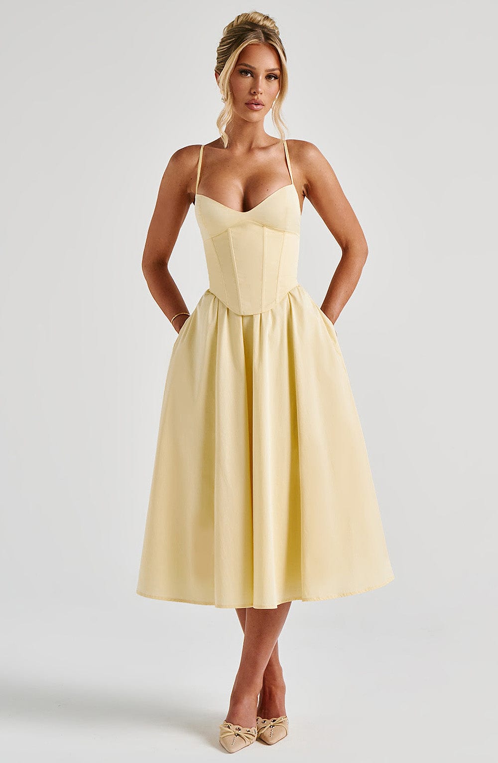 Grace™ | Abito Midi Corsetto