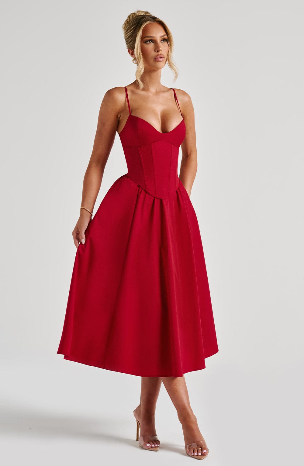 Grace™ | Abito Midi Corsetto