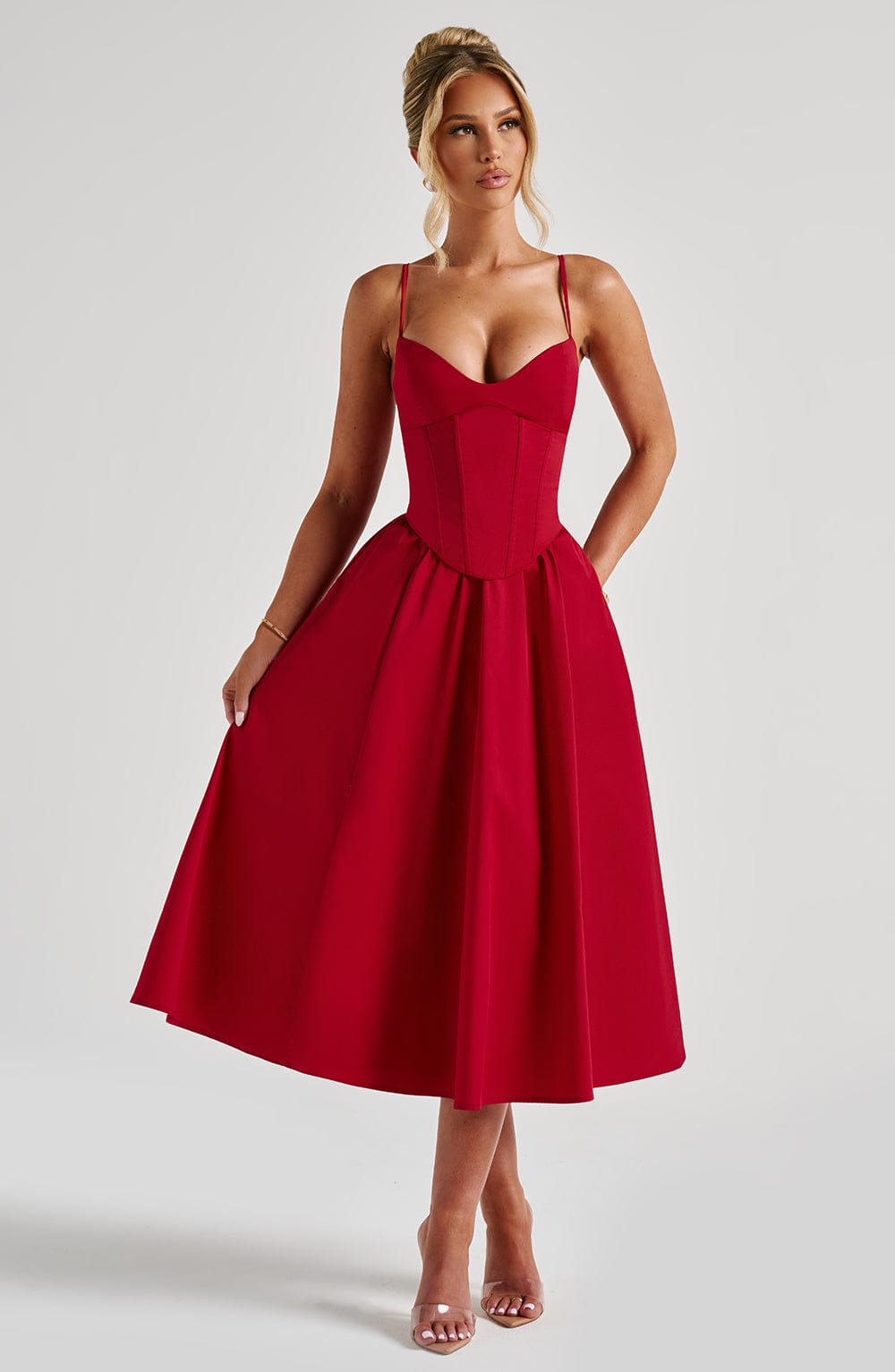 Grace™ | Abito Midi Corsetto