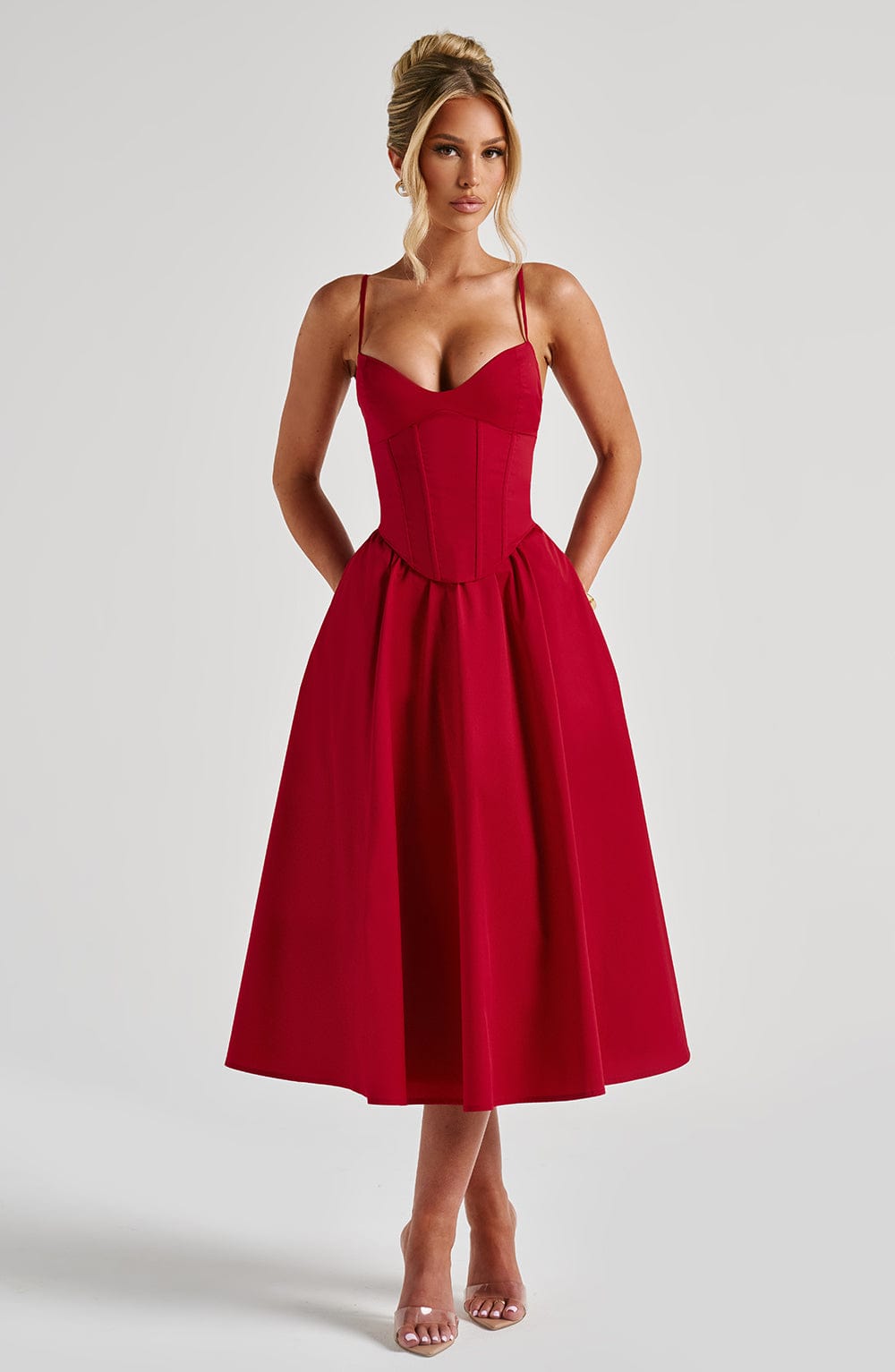 Grace™ | Abito Midi Corsetto
