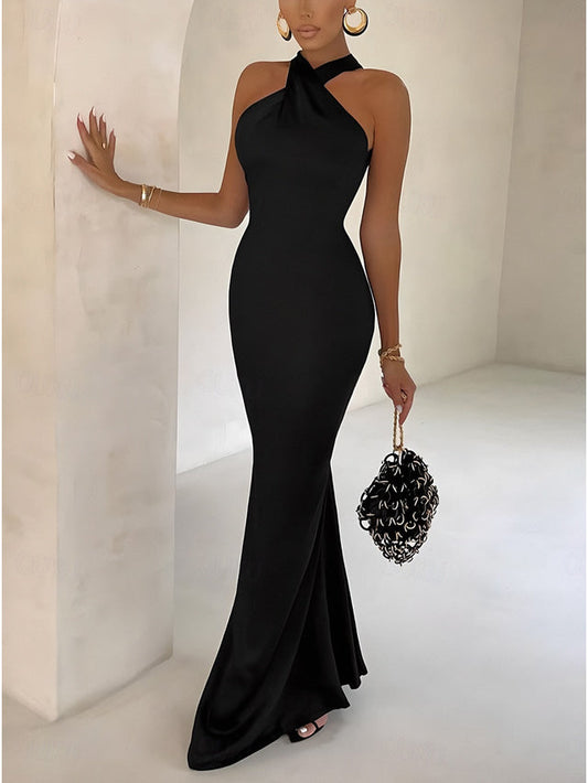 Solenyra™ | Abito Maxi Halter